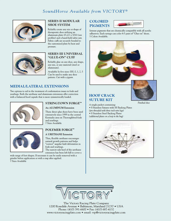 SoundHorse Technologies - Hoof Care and Repair – Victory Racing