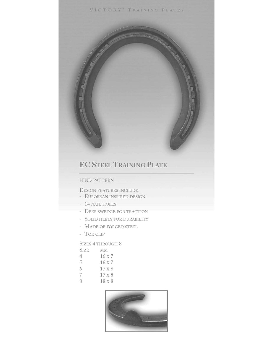 Steel Plate Riding Steel Training Plates – Victory Racing Plate Company